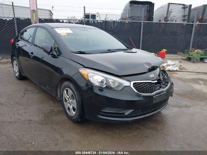 2015 Kia Forte Lx VIN: KNAFK4A6XF5419643 Lot: 38449724