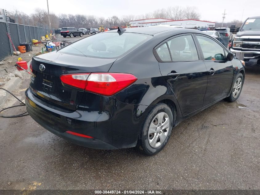 2015 Kia Forte Lx VIN: KNAFK4A6XF5419643 Lot: 38449724