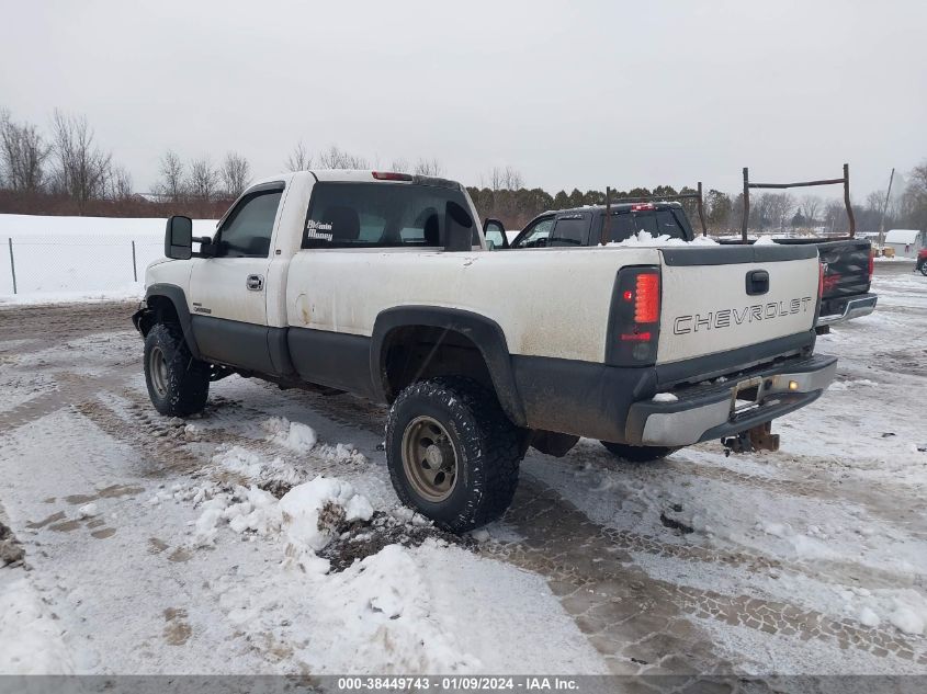 2005 Chevrolet Silverado 2500Hd Work Truck VIN: 1GCHK24245E221311 Lot: 38449743