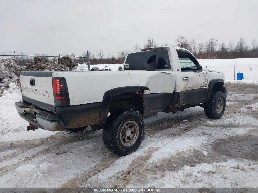 2005 Chevrolet Silverado 2500Hd Work Truck VIN: 1GCHK24245E221311 Lot: 38449743