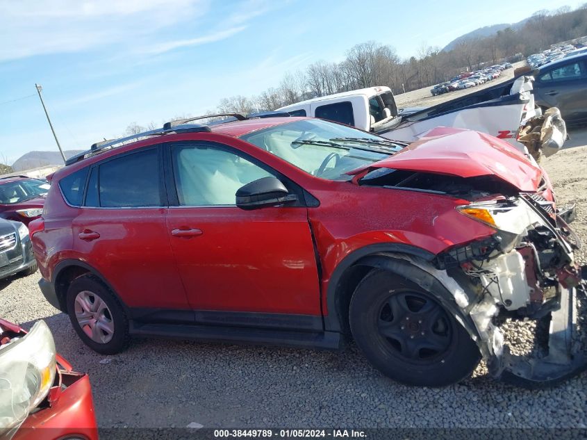 2014 Toyota Rav4 Le VIN: 2T3BFREV9EW221888 Lot: 38449789