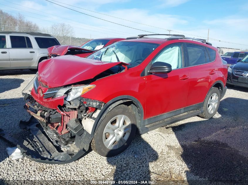 2014 Toyota Rav4 Le VIN: 2T3BFREV9EW221888 Lot: 38449789