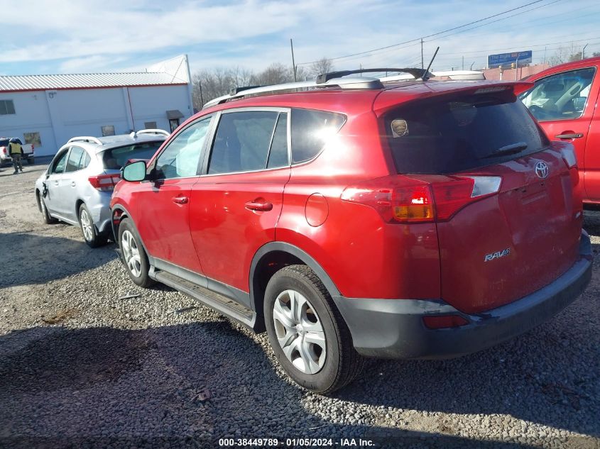 2014 Toyota Rav4 Le VIN: 2T3BFREV9EW221888 Lot: 38449789