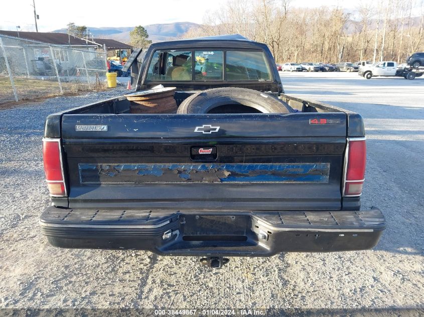 1GCDT19Z2P0116875 1993 Chevrolet S Truck S10