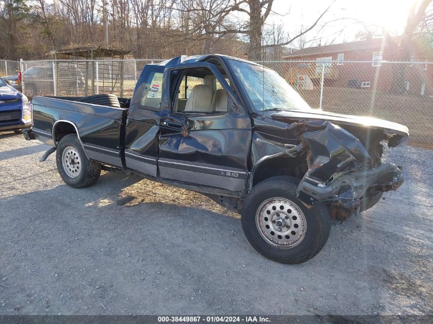 1GCDT19Z2P0116875 1993 Chevrolet S Truck S10