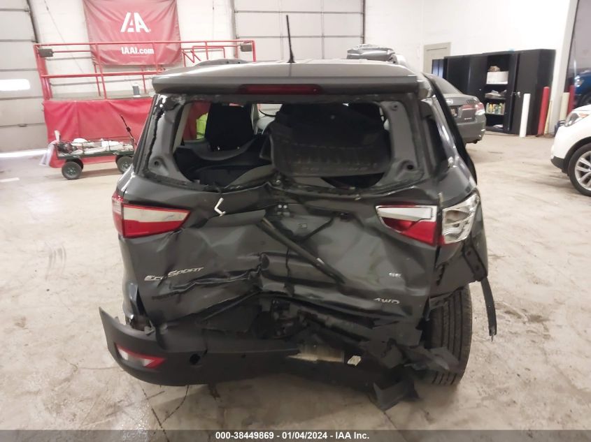 MAJ6S3GL2LC356531 2020 Ford Ecosport Se