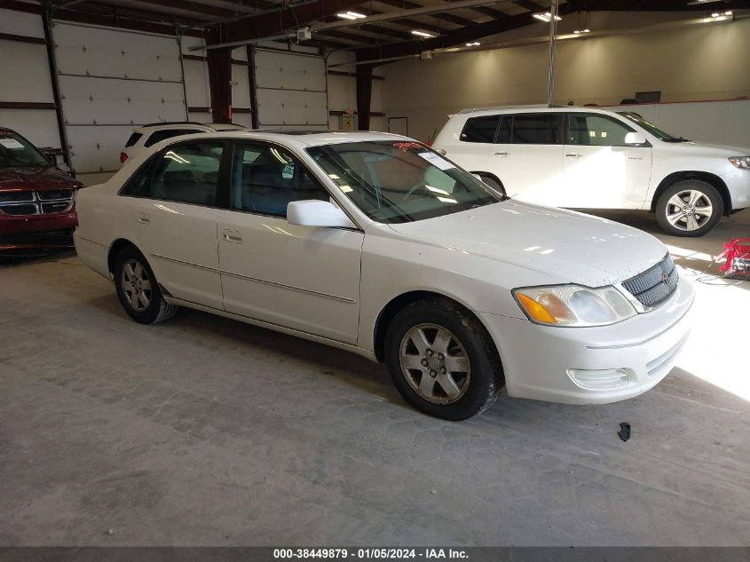 2000 Toyota Avalon Xl VIN: 4T1BF28B8YU036365 Lot: 38449879