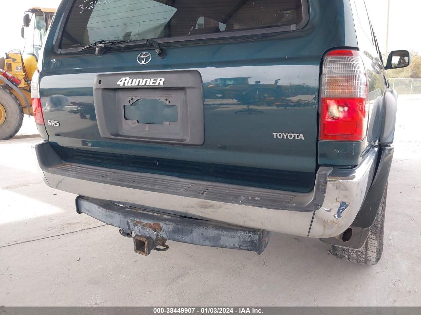 1998 Toyota 4Runner Sr5 V6 Limited VIN: JT3HN87R6W0182324 Lot: 38449907