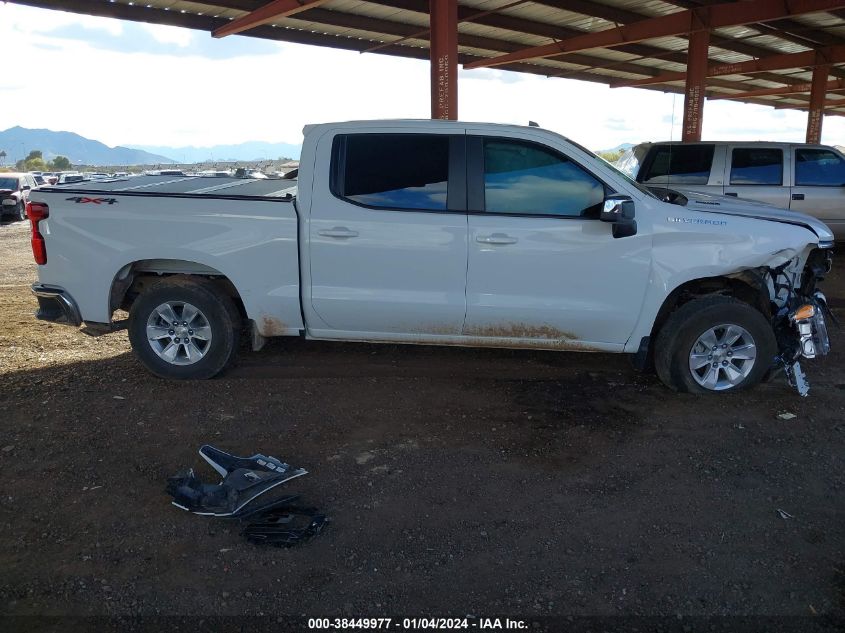 2023 Chevrolet Silverado 1500 4Wd Standard Bed Lt VIN: 3GCUDDE85PG320609 Lot: 38449977