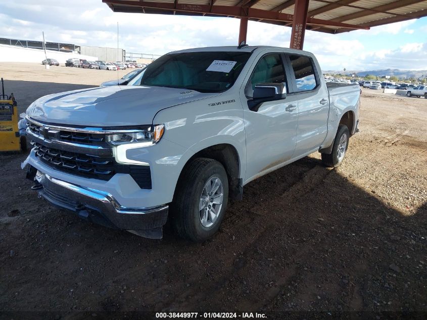 2023 Chevrolet Silverado 1500 4Wd Standard Bed Lt VIN: 3GCUDDE85PG320609 Lot: 38449977