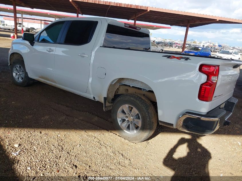 2023 Chevrolet Silverado 1500 4Wd Standard Bed Lt VIN: 3GCUDDE85PG320609 Lot: 38449977