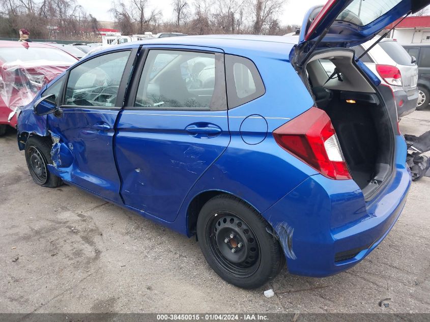 3HGGK5H46KM726055 2019 Honda Fit Lx