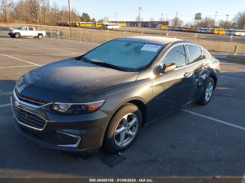 2017 Chevrolet Malibu Ls VIN: 1G1ZB5ST5HF290033 Lot: 38450108