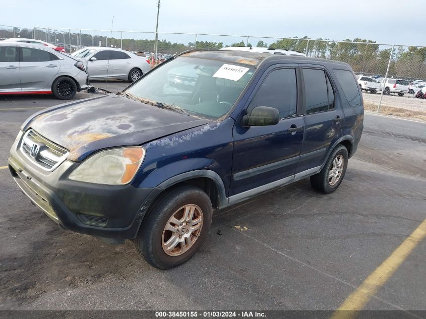 2004 Honda Cr-V Lx VIN: SHSRD78444U213464 Lot: 38450155