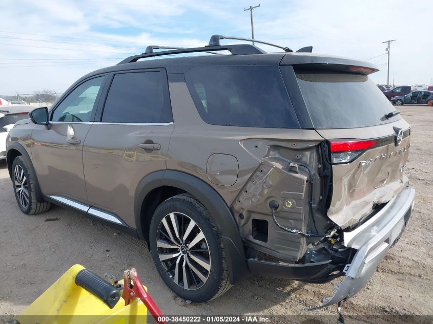 2023 Nissan Pathfinder Platinum 4Wd VIN: 5N1DR3DK7PC200706 Lot: 38450222