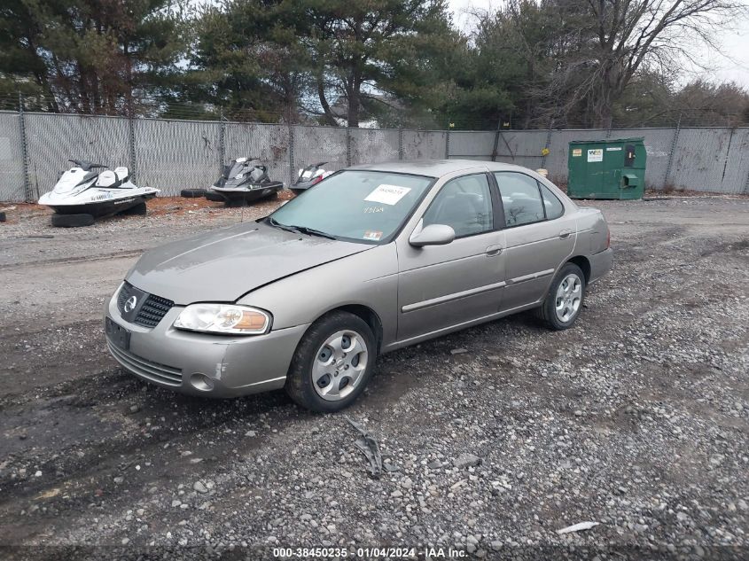 2006 Nissan Sentra 1.8S VIN: 3N1CB51D76L516831 Lot: 38450235