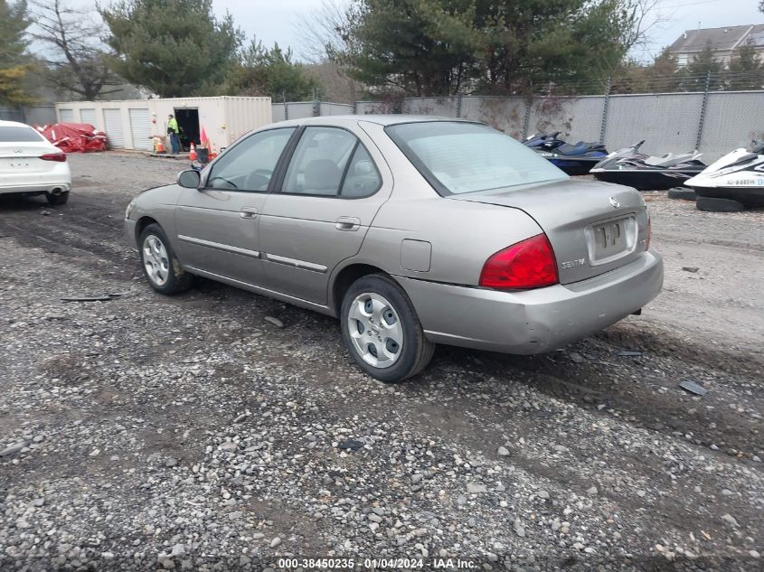 2006 Nissan Sentra 1.8S VIN: 3N1CB51D76L516831 Lot: 38450235