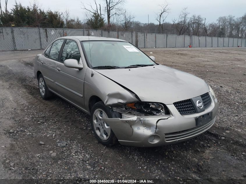 2006 Nissan Sentra 1.8S VIN: 3N1CB51D76L516831 Lot: 38450235