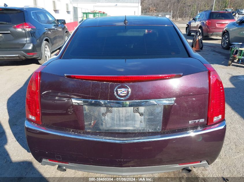 2008 Cadillac Cts Standard VIN: 1G6DF577180208922 Lot: 38450304