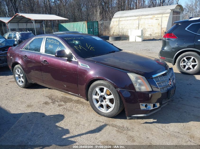 2008 Cadillac Cts Standard VIN: 1G6DF577180208922 Lot: 38450304