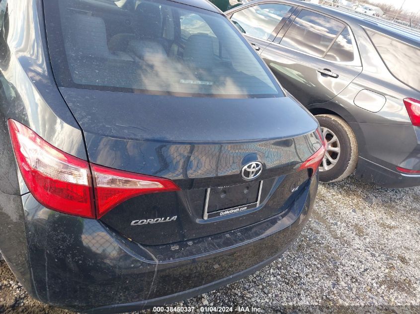 2017 Toyota Corolla Le VIN: 2T1BURHE6HC927460 Lot: 38450337