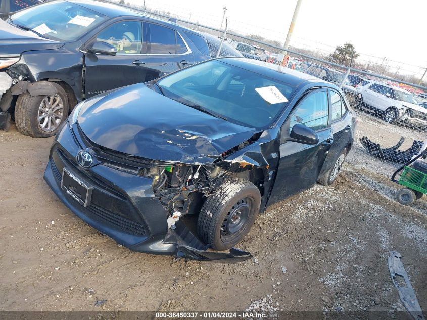 2017 Toyota Corolla Le VIN: 2T1BURHE6HC927460 Lot: 38450337