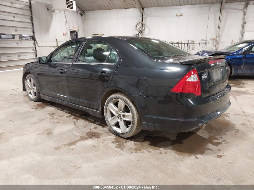 3FAHP0KC0BR317078 2011 Ford Fusion Sport