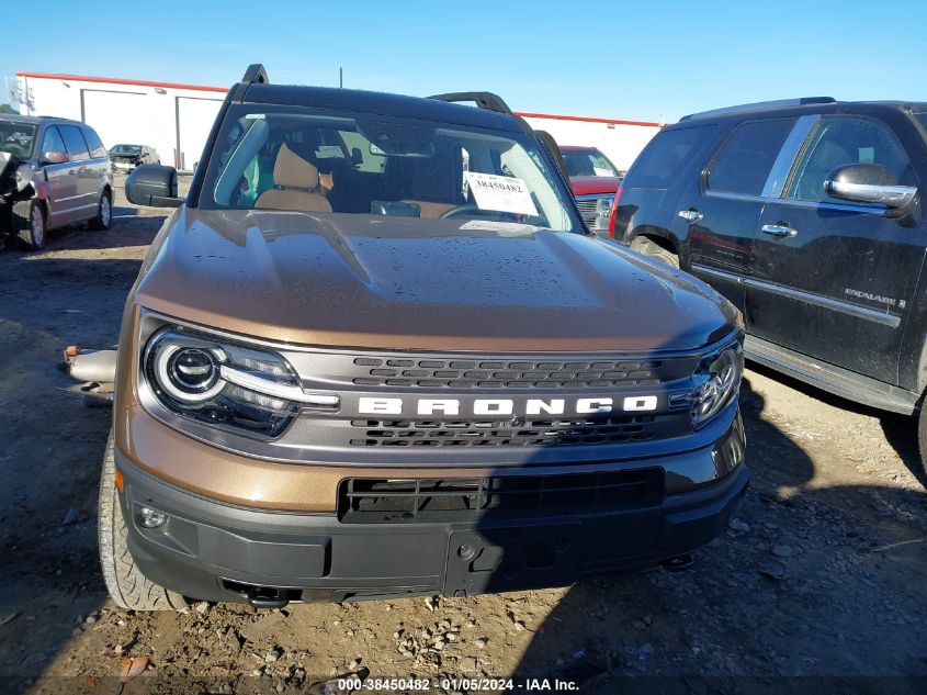 2022 Ford Bronco Sport Badlands VIN: 3FMCR9D99NRE12453 Lot: 38450482