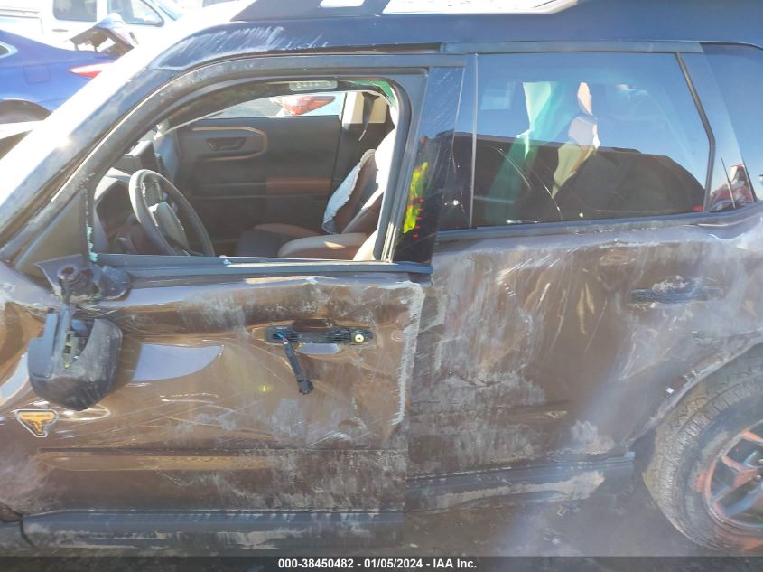 2022 Ford Bronco Sport Badlands VIN: 3FMCR9D99NRE12453 Lot: 38450482