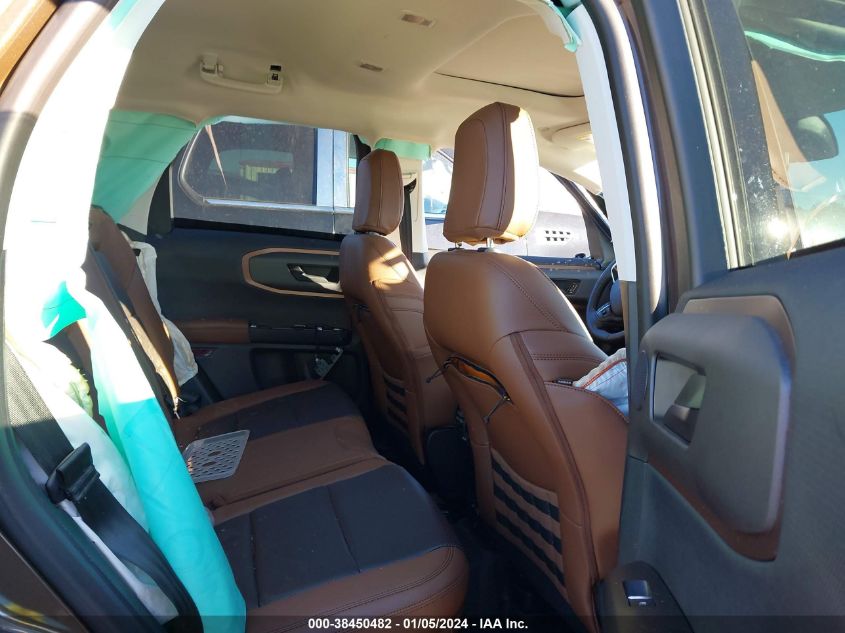 2022 Ford Bronco Sport Badlands VIN: 3FMCR9D99NRE12453 Lot: 38450482