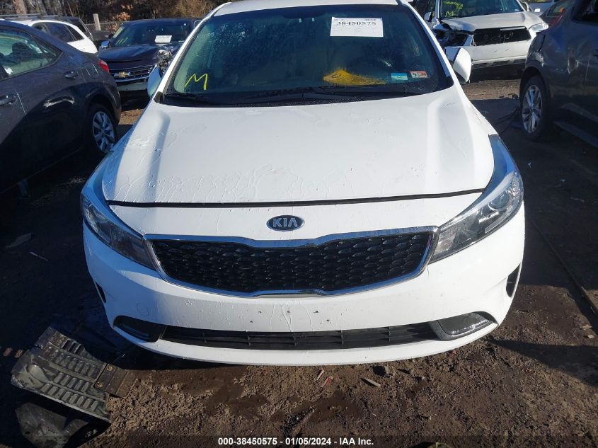 2017 Kia Forte S VIN: 3KPFL4A7XHE107886 Lot: 38450575