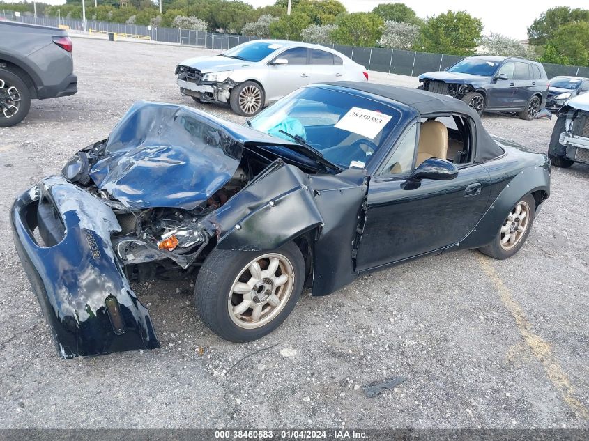 1999 Mazda Mx-5 Miata Leather Pkg/Popular Equipment Pkg/Sports Pkg/Touring Pkg VIN: JM1NB3535X0107687 Lot: 38450583