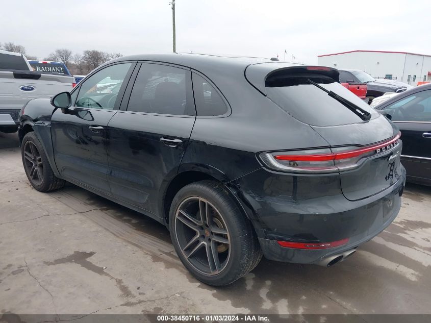 WP1AB2A55LLB33617 2020 Porsche Macan S