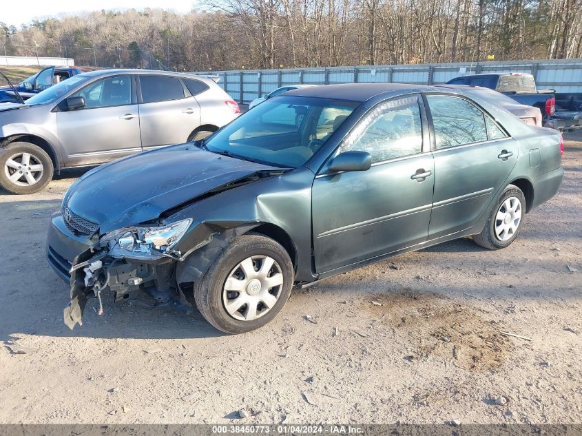 2003 Toyota Camry Le VIN: 4T1BE32K53U752537 Lot: 38450773