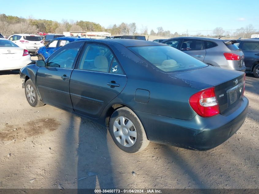 4T1BE32K53U752537 2003 Toyota Camry Le