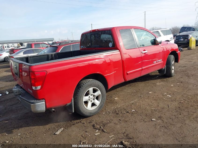 2005 Nissan Titan Se VIN: 1N6BA06A35N574847 Lot: 38450833