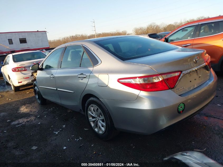 2016 Toyota Camry Le VIN: 4T4BF1FK6GR581451 Lot: 38450851