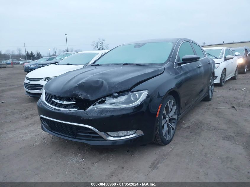 2015 Chrysler 200 C VIN: 1C3CCCEG1FN530537 Lot: 38450960