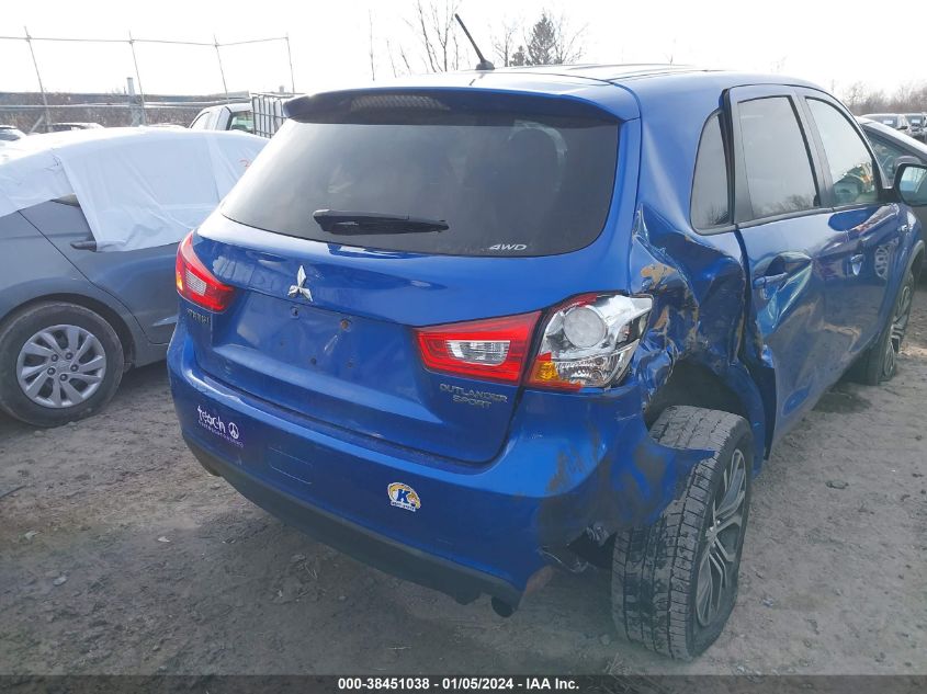 2016 Mitsubishi Outlander Sport 2.0 Es VIN: JA4AR3AU9GZ031115 Lot: 38451038