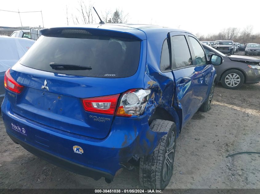 2016 Mitsubishi Outlander Sport 2.0 Es VIN: JA4AR3AU9GZ031115 Lot: 38451038