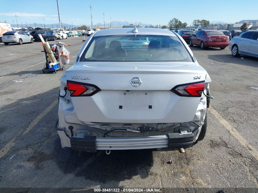 2021 Nissan Versa Sv Xtronic Cvt VIN: 3N1CN8EV1ML867016 Lot: 38451322