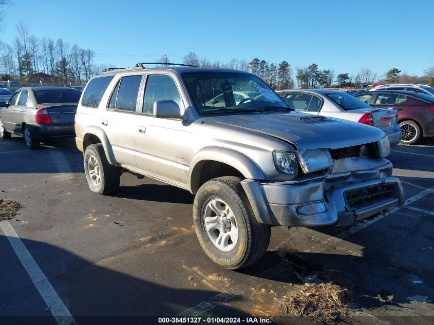 2002 Toyota 4Runner Sr5 VIN: JT3GN86R620256641 Lot: 38451327