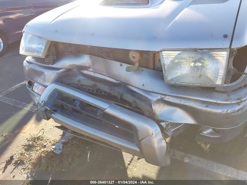 2002 Toyota 4Runner Sr5 VIN: JT3GN86R620256641 Lot: 38451327