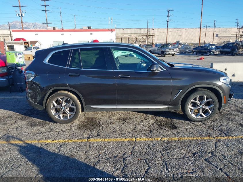 5UXTY3C00L9D07933 2020 BMW X3 Sdrive30I