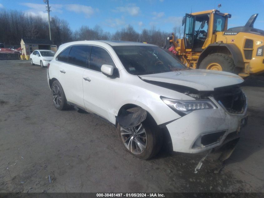 2016 Acura Mdx 3.5L (A9)/W/Acurawatch Plus VIN: 5FRYD4H22GB026467 Lot: 38451497