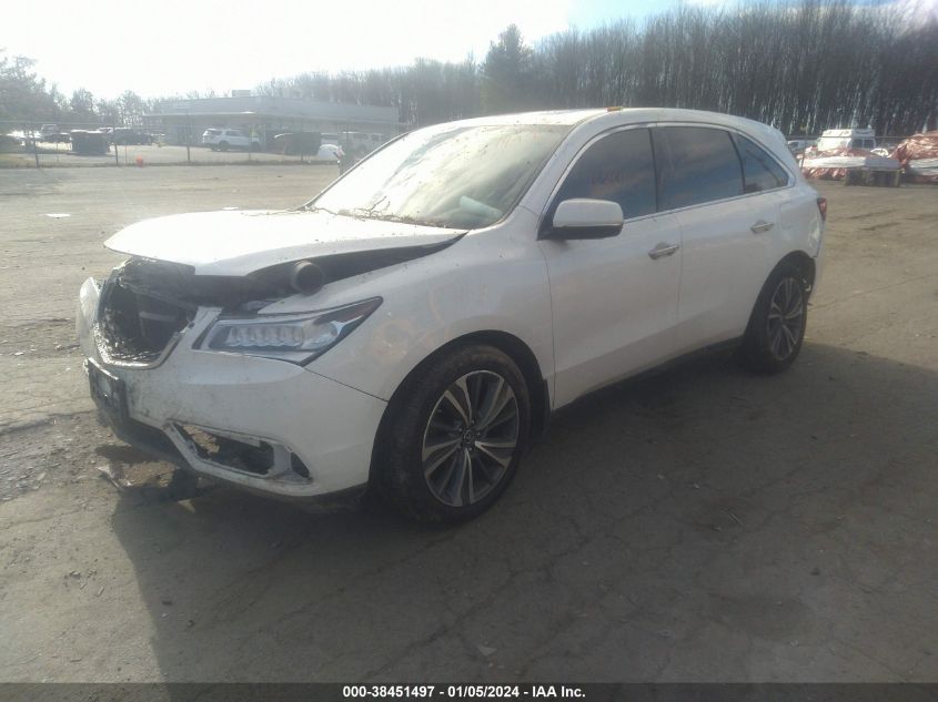 2016 Acura Mdx 3.5L (A9)/W/Acurawatch Plus VIN: 5FRYD4H22GB026467 Lot: 38451497