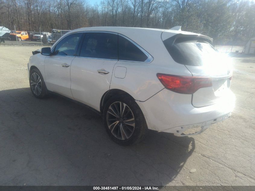 2016 Acura Mdx 3.5L (A9)/W/Acurawatch Plus VIN: 5FRYD4H22GB026467 Lot: 38451497