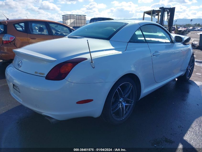 JTHFN48Y730038728 2003 Lexus Sc 430 Base (A5)