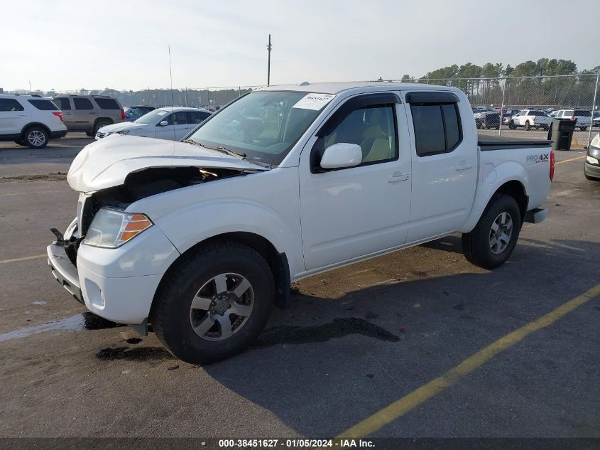 2012 Nissan Frontier Pro-4X VIN: 1N6AD0EVXCC421866 Lot: 38451627