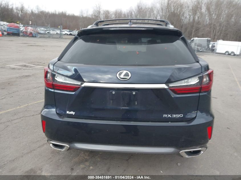 2018 Lexus Rx 350 Base VIN: 2T2BZMCA8JC162469 Lot: 47116274